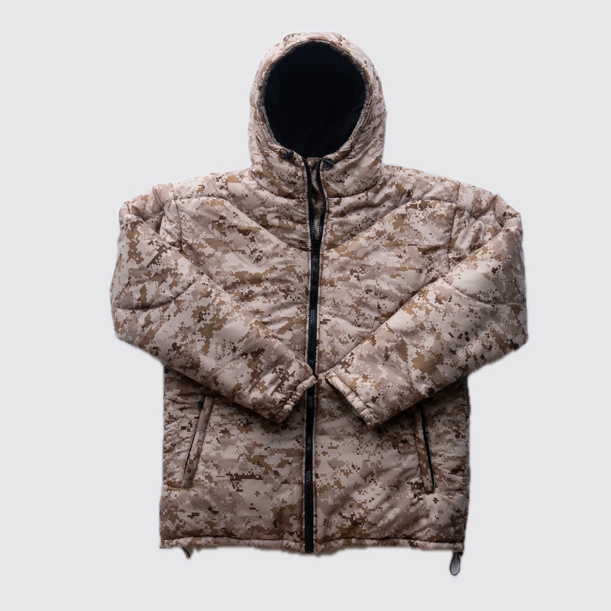 NFQ Puffer Jacket - AOR1 Camo – NeverFuckingQuit