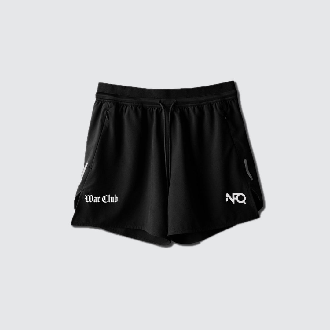 Covert Sprint Shorts - Black - War Club Collab
