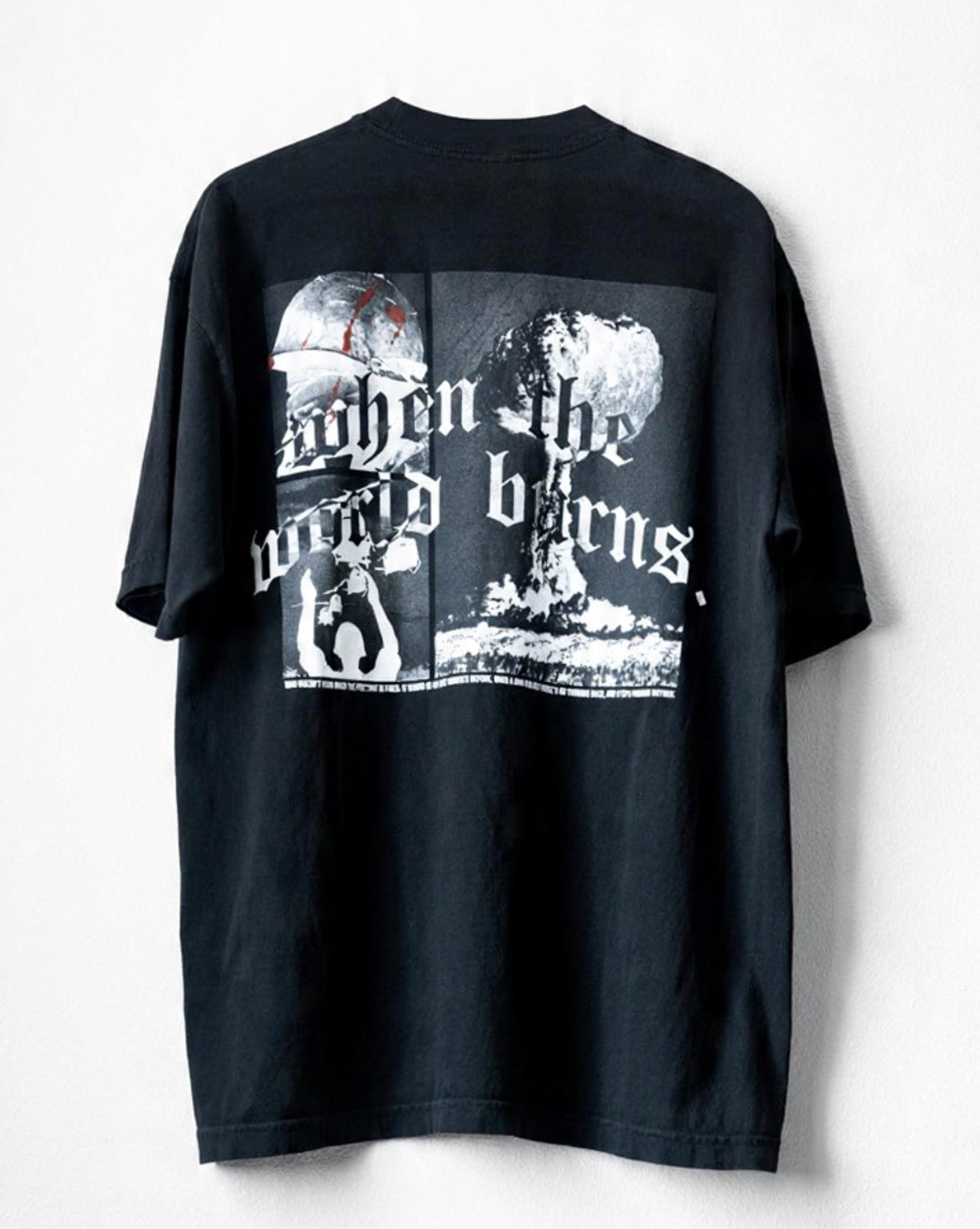 NFQ Relaxed Tee | When the World Burns – NeverFuckingQuit