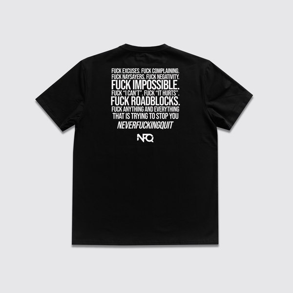 NFQ Basic Training Tee | The Creed – NeverFuckingQuit