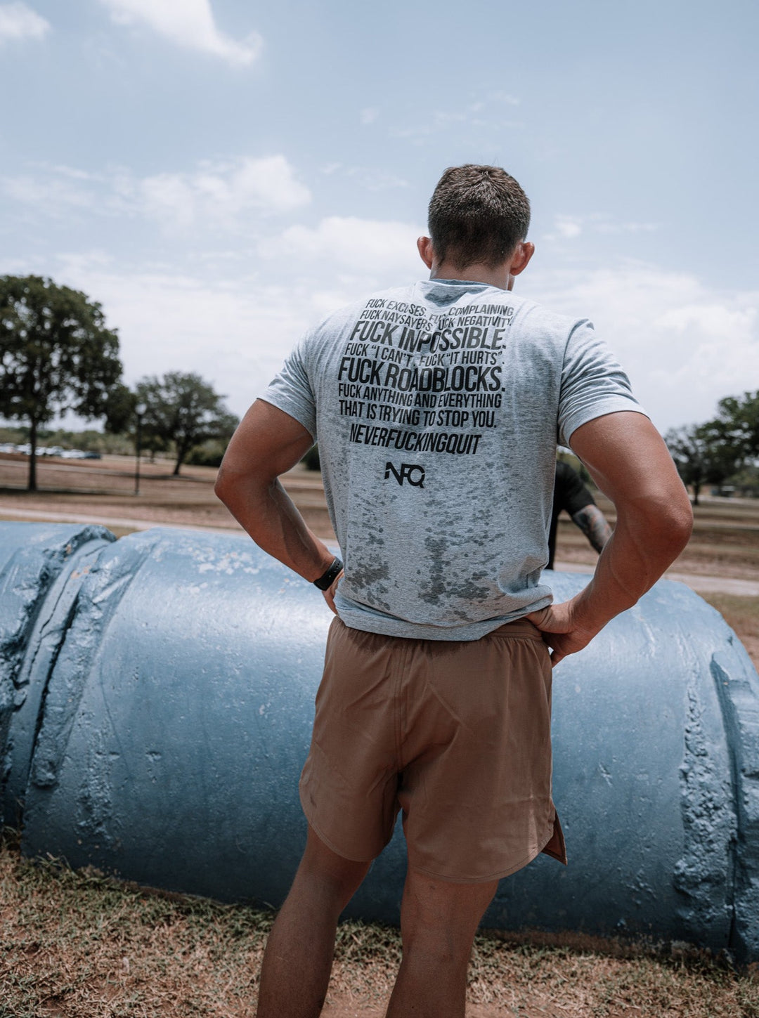 Basic Training Tee - Creed Heather Grey