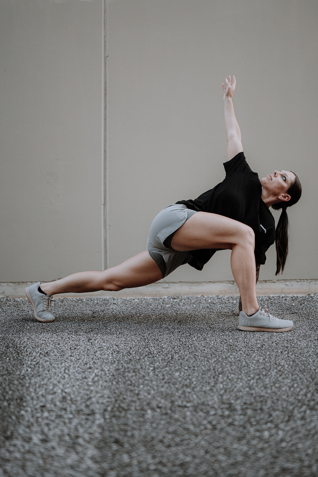 Women's Wolf Grey Training Shorts