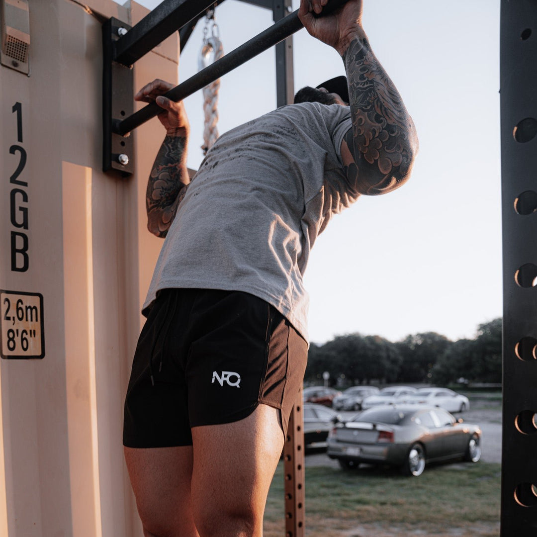 Mesh Black Training Shorts