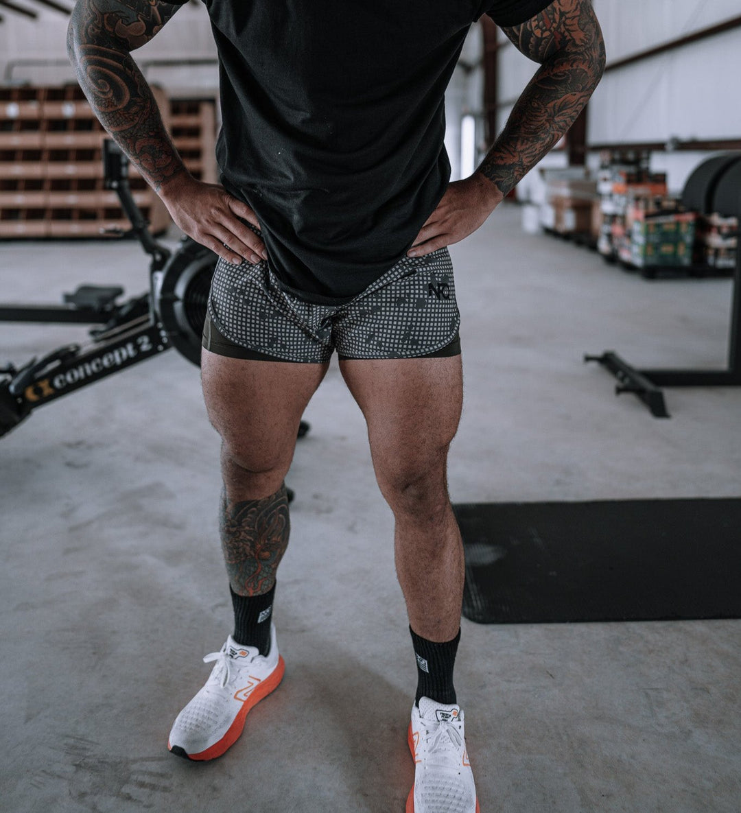 Digital Night Camo Training Shorts