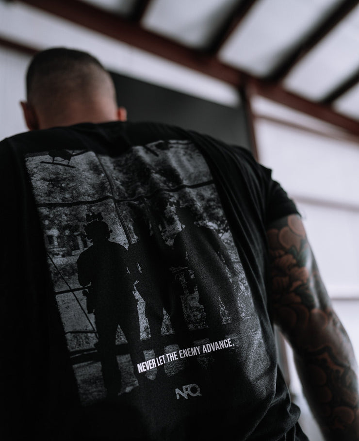 Basic Training Tee - Never Let The Enemy Advance