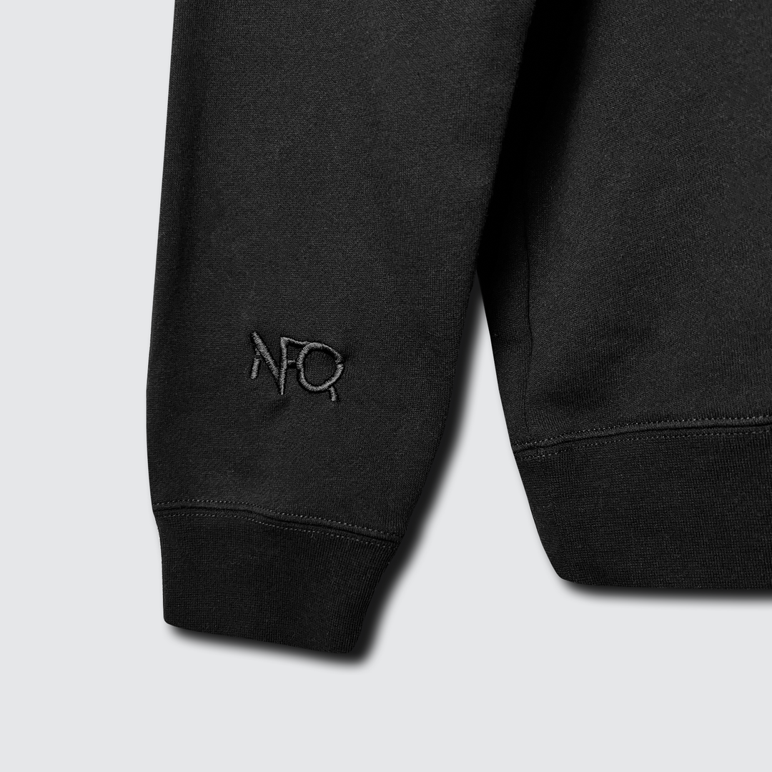 Quarter Zip - Black