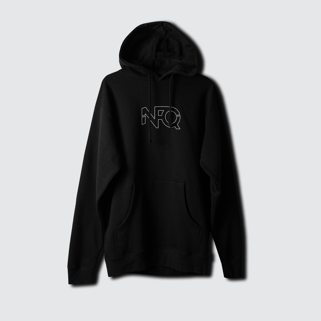 NFQ Basic Hoodie | Trace Modern Logo – NeverFuckingQuit