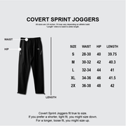 Covert Sprint Jogger - Black
