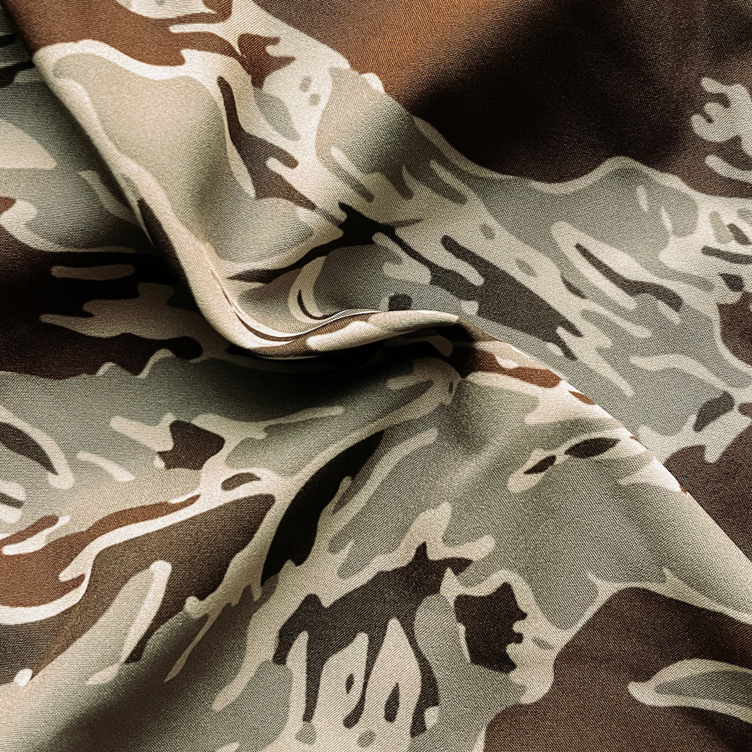 Covert Sprint Shorts - Desert Tigerstripe